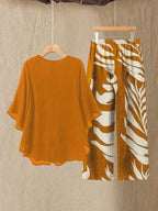 Comfort Chic: Plus-Size Soft & Comfort material Shirt & Pants Set