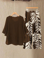 Comfort Chic: Plus-Size Soft & Comfort material Shirt & Pants Set