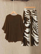 Comfort Chic: Plus-Size Soft & Comfort material Shirt & Pants Set