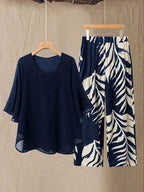 Comfort Chic: Plus-Size Soft & Comfort material Shirt & Pants Set