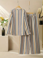 Comfort Chic: Plus-Size Soft & Comfort material Shirt & Pants Set