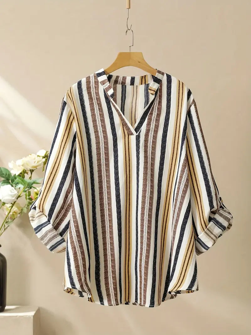 Comfort Chic: Plus-Size Soft & Comfort material Shirt & Pants Set