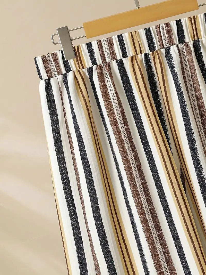 Comfort Chic: Plus-Size Soft & Comfort material Shirt & Pants Set