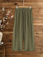 Comfort Chic: Plus-Size Soft & Comfort material Shirt & Pants Set