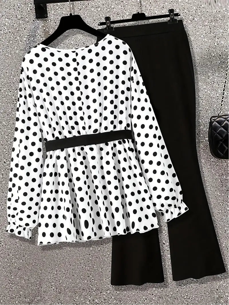 Comfort Chic: Plus-Size Soft & Comfort material Shirt & Pants Set