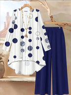 Comfort Chic: Plus-Size Soft & Comfort material Shirt & Pants Set