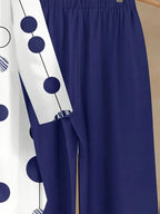 Comfort Chic: Plus-Size Soft & Comfort material Shirt & Pants Set