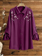 Comfort Chic: Plus-Size Soft & Comfort material Shirt & Pants Set