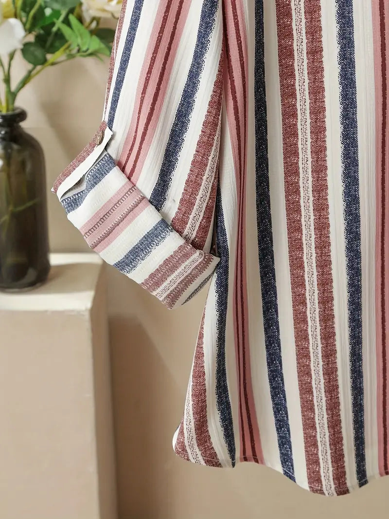 Comfort Chic: Plus-Size Soft & Comfort material Shirt & Pants Set