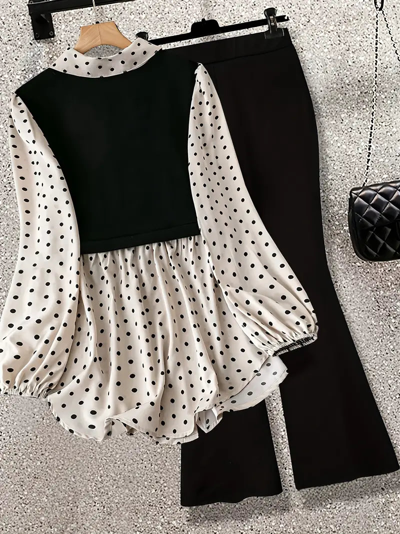 Comfort Chic: Plus-Size Soft & Comfort material Shirt & Pants Set