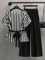 Comfort Chic: Plus-Size Soft & Comfort material Shirt & Pants Set