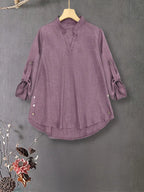 Comfort Chic: Plus-Size Soft & Comfort material Shirt & Pants Set