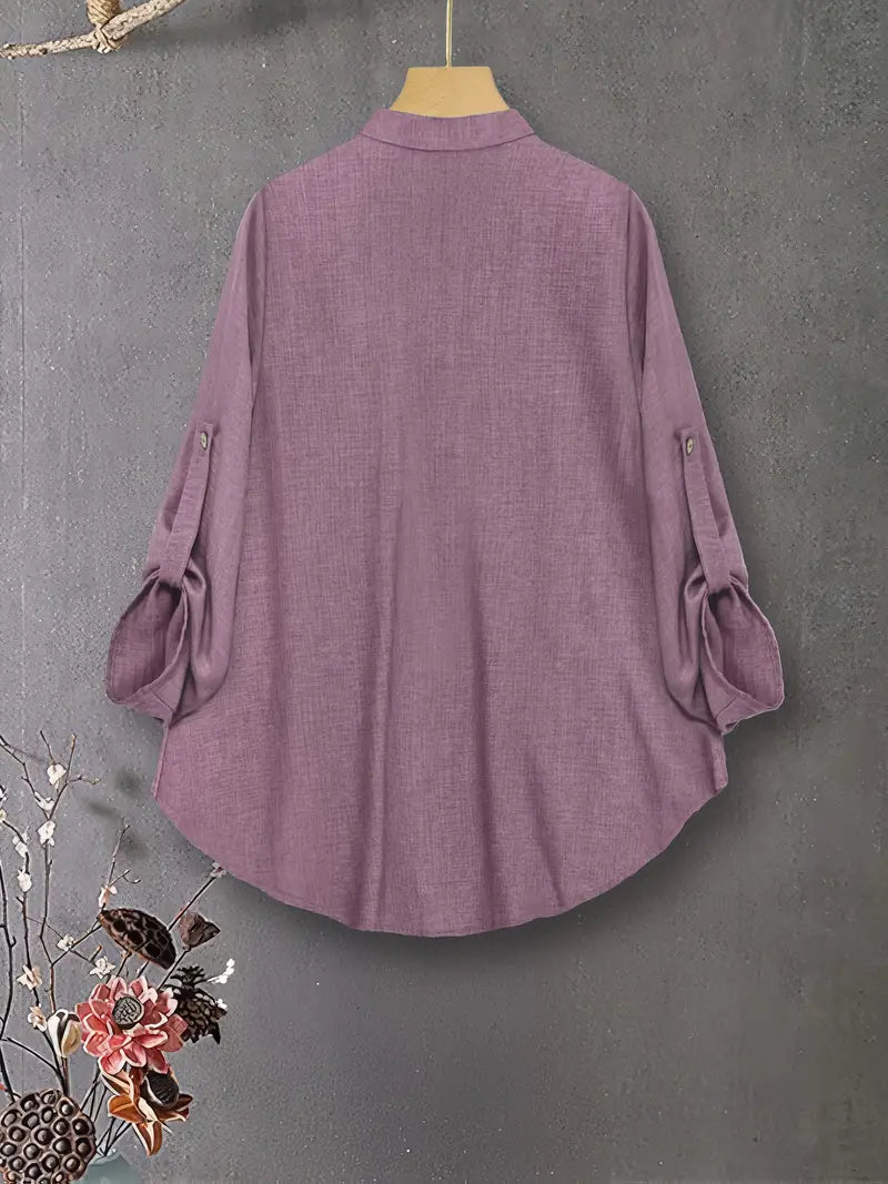 Comfort Chic: Plus-Size Soft & Comfort material Shirt & Pants Set