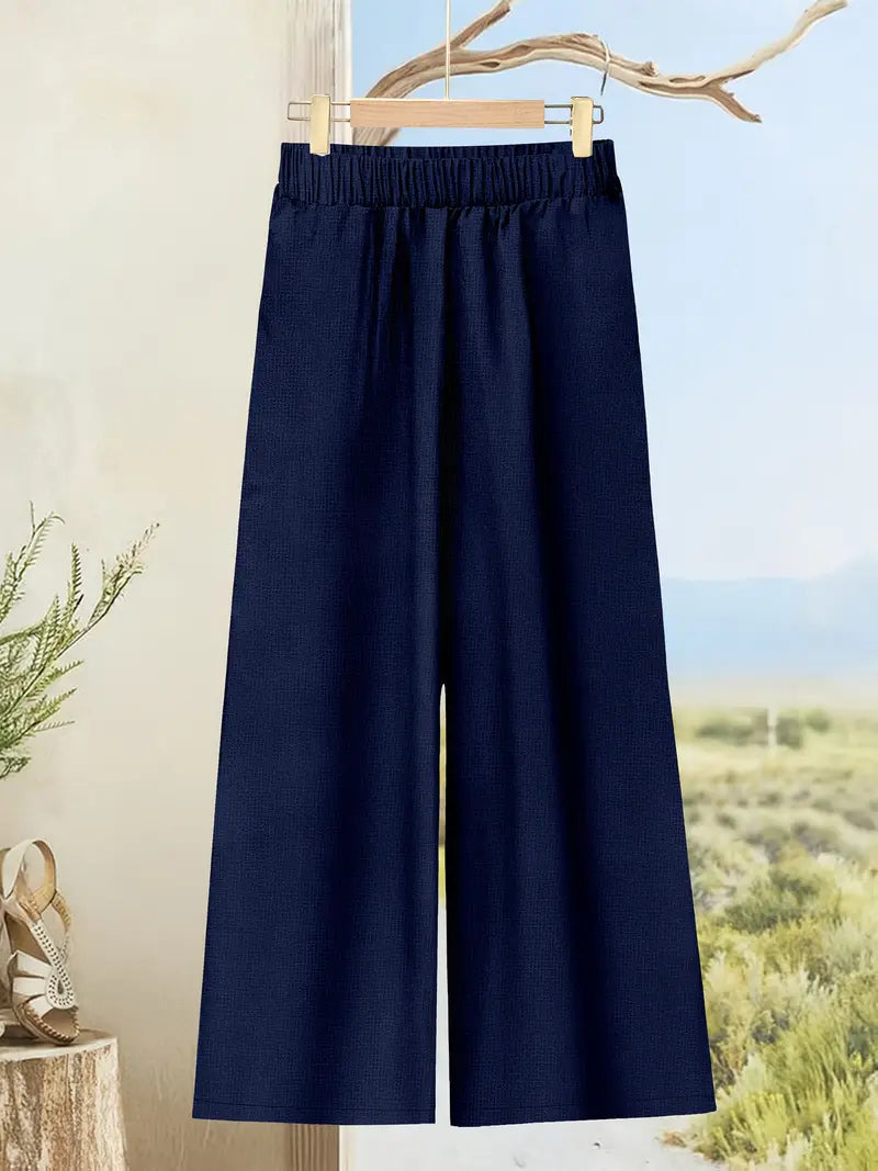 Comfort Chic: Plus-Size Soft & Comfort material Shirt & Pants Set