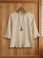 Comfort Chic: Plus-Size Soft & Comfort material Shirt & Pants Set