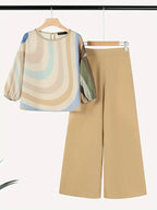 Comfort Chic: Plus-Size Soft & Comfort material Shirt & Pants Set