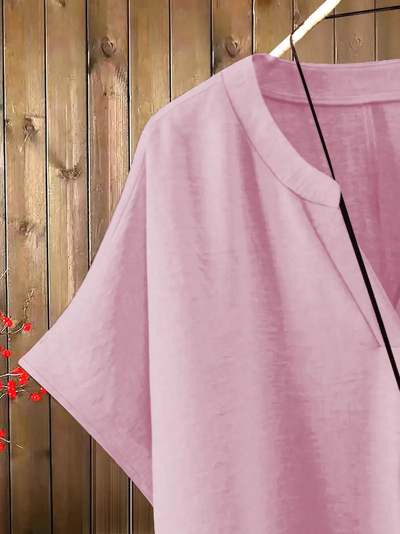 Comfort Chic: Plus-Size Soft & Comfort material Shirt & Pants Set