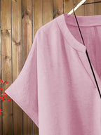 Comfort Chic: Plus-Size Soft & Comfort material Shirt & Pants Set