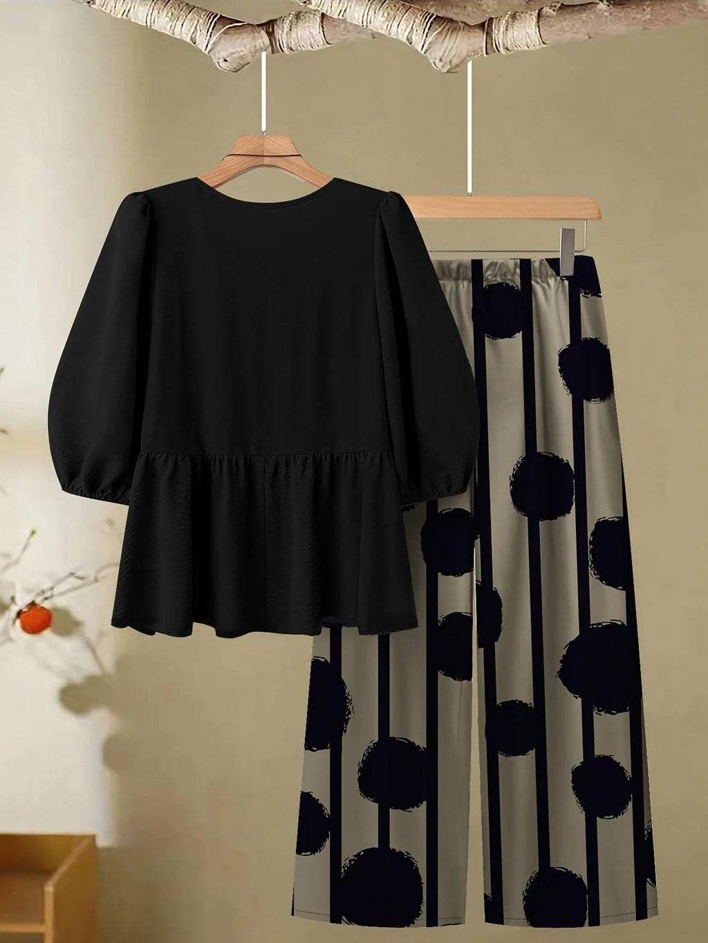 Comfort Chic: Plus-Size Soft & Comfort material Shirt & Pants Set