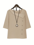 Comfort Chic: Plus-Size Soft & Comfort material Shirt & Pants Set