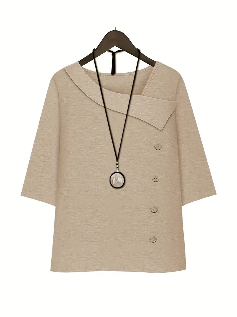 Comfort Chic: Plus-Size Soft & Comfort material Shirt & Pants Set