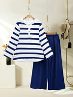 Comfort Chic: Plus-Size Soft & Comfort material Shirt & Pants Set