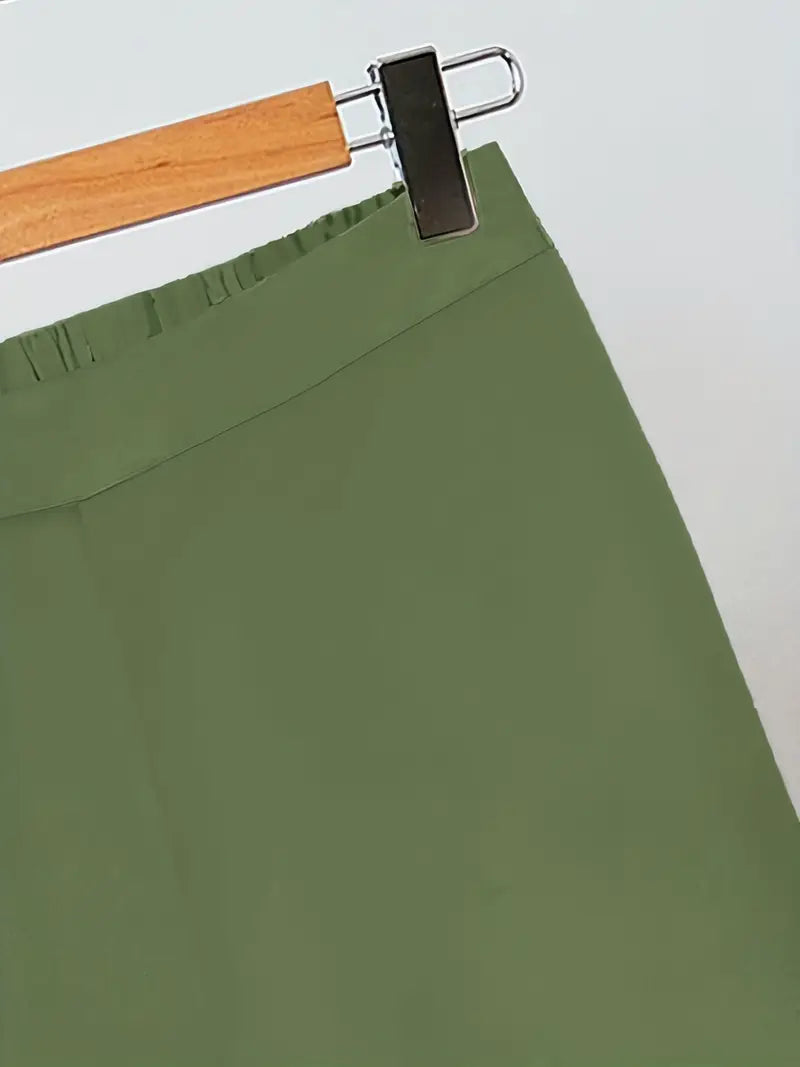 Comfort Chic: Plus-Size Soft & Comfort material Shirt & Pants Set