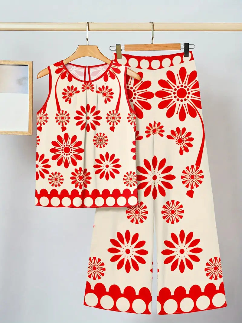 Comfort Chic: Plus-Size Soft & Comfort material Shirt & Pants Set