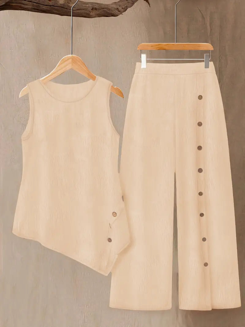 Comfort Chic: Plus-Size Soft & Comfort material Shirt & Pants Set