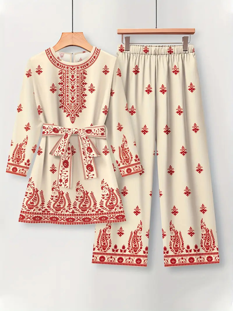 Comfort Chic: Plus-Size Soft & Comfort material Shirt & Pants Set