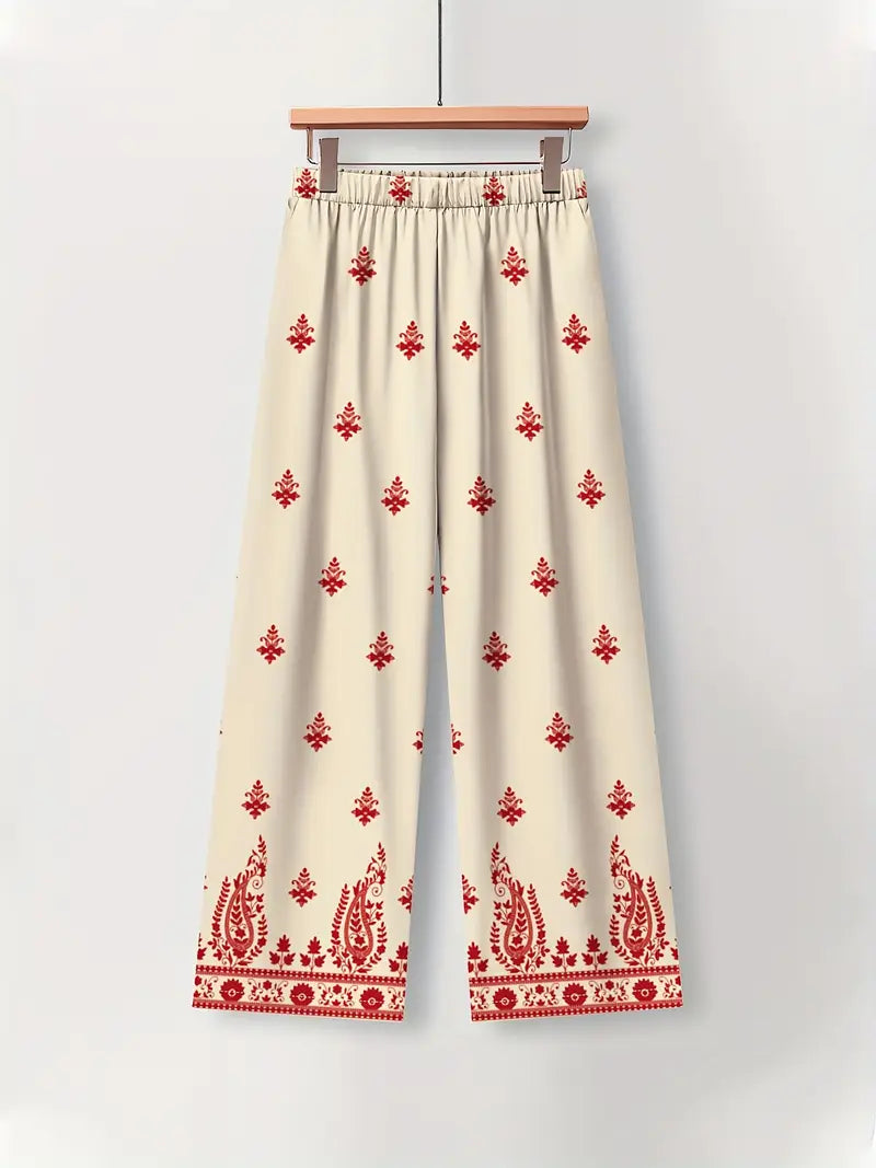 Comfort Chic: Plus-Size Soft & Comfort material Shirt & Pants Set