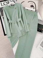 Comfort Chic: Plus-Size Soft & Comfort material Shirt & Pants Set