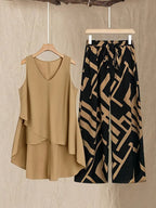 Comfort Chic: Plus-Size Soft & Comfort material Shirt & Pants Set