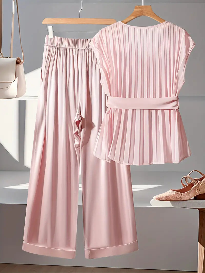 Comfort Chic: Plus-Size Soft & Comfort material Shirt & Pants Set