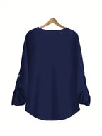 Comfort Chic: Plus-Size Soft & Comfort material Shirt & Pants Set